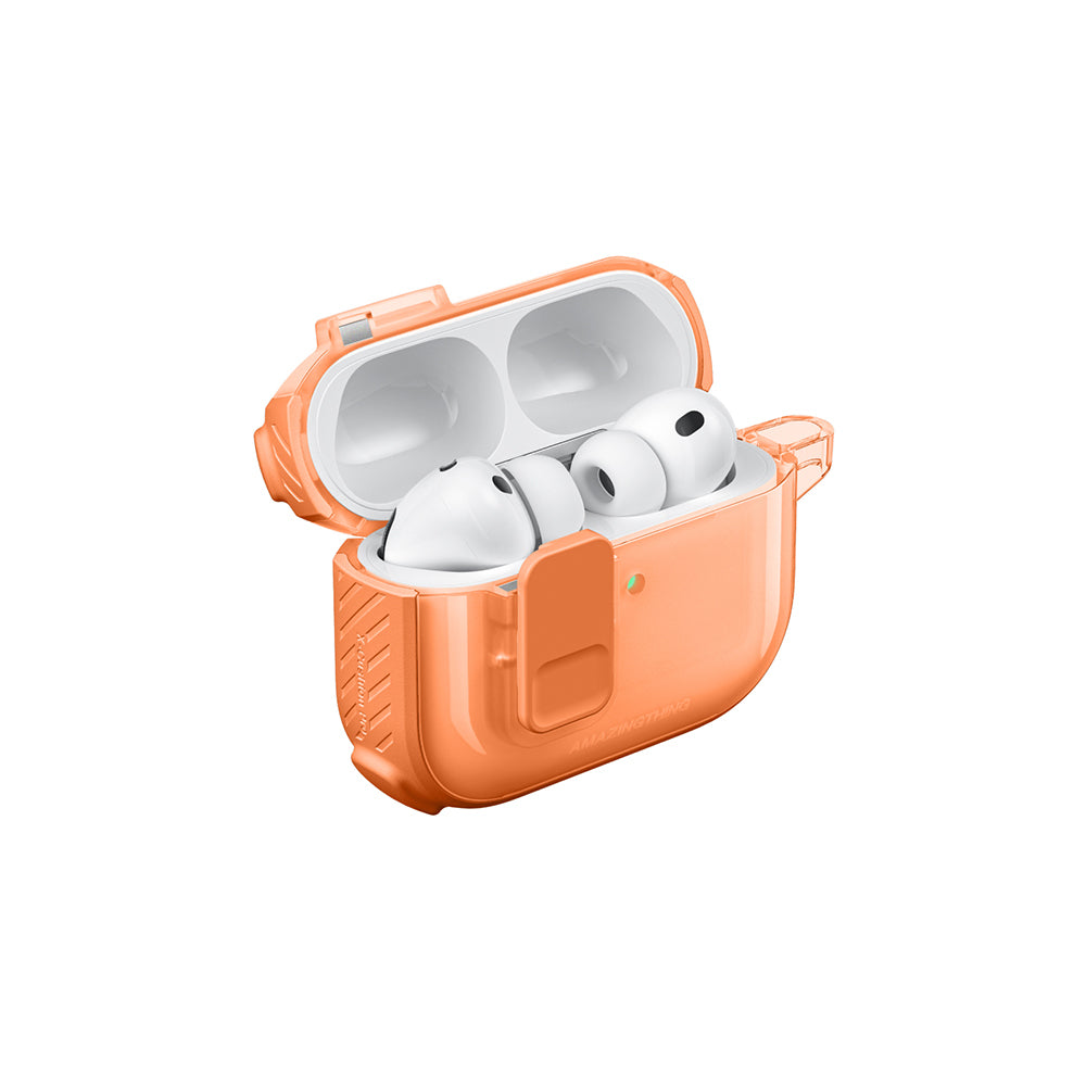 Airpods Pro 3 Amazingthing Kilit Tasarımlı Airbagli Titan Pro Serisi Kılıf