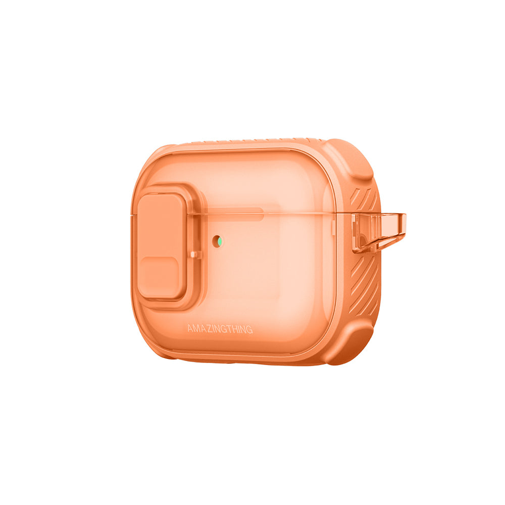 Airpods Pro 3 Amazingthing Kilit Tasarımlı Airbagli Titan Pro Serisi Kılıf