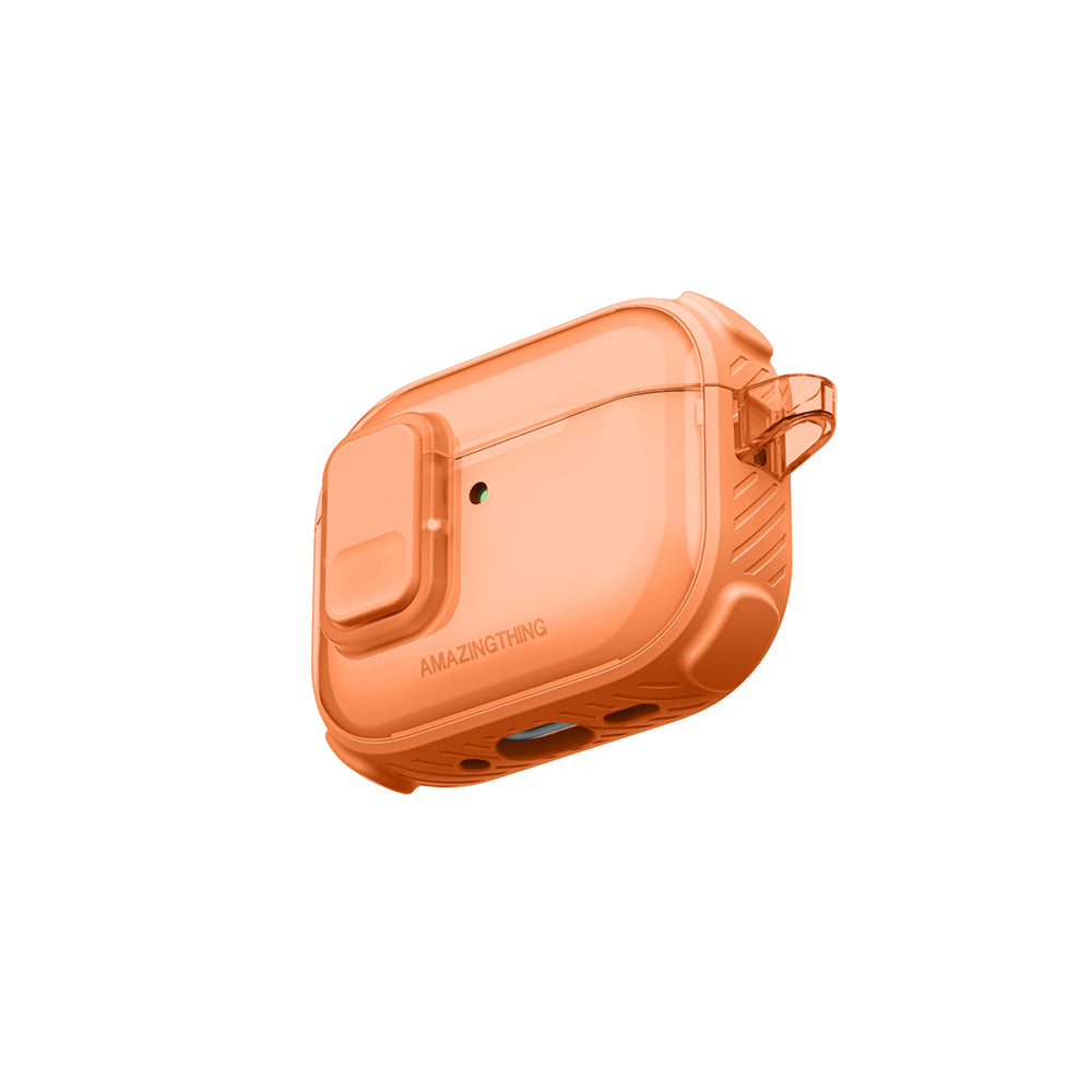 Airpods Pro 3 Amazingthing Kilit Tasarımlı Airbagli Titan Pro Serisi Kılıf