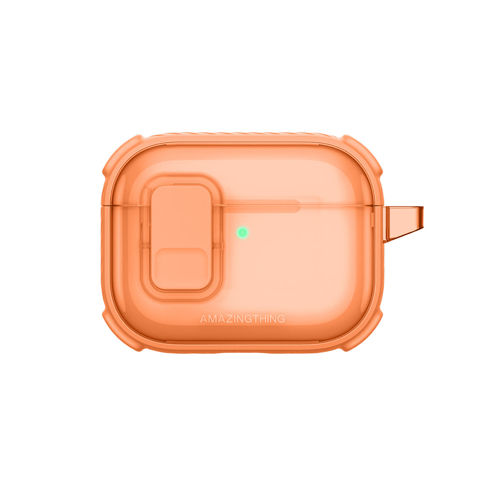 Airpods Pro 3 Amazingthing Kilit Tasarımlı Airbagli Titan Pro Serisi Kılıf