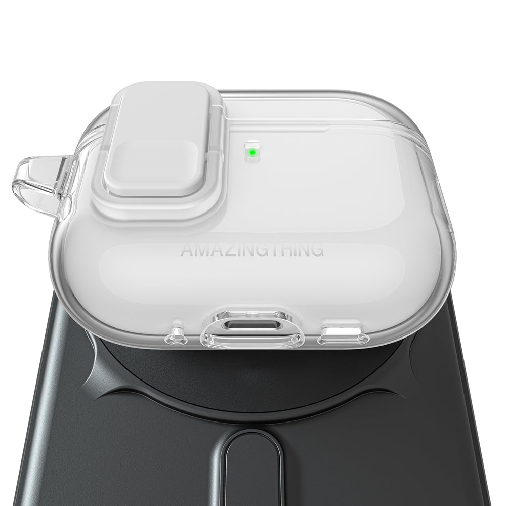 Airpods Pro 3 Amazingthing Magnetik Kilit Tasarımlı Minimal Serisi Kılıf