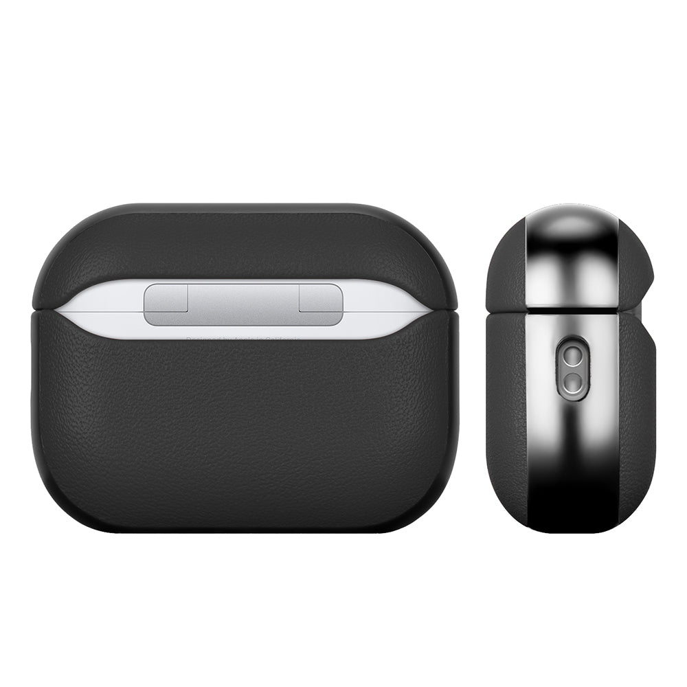 AirPods Pro 3 Kılıf M-Safe Şarj Özellikli Mutural Poying Serisi Deri Tasarımlı Kılıf