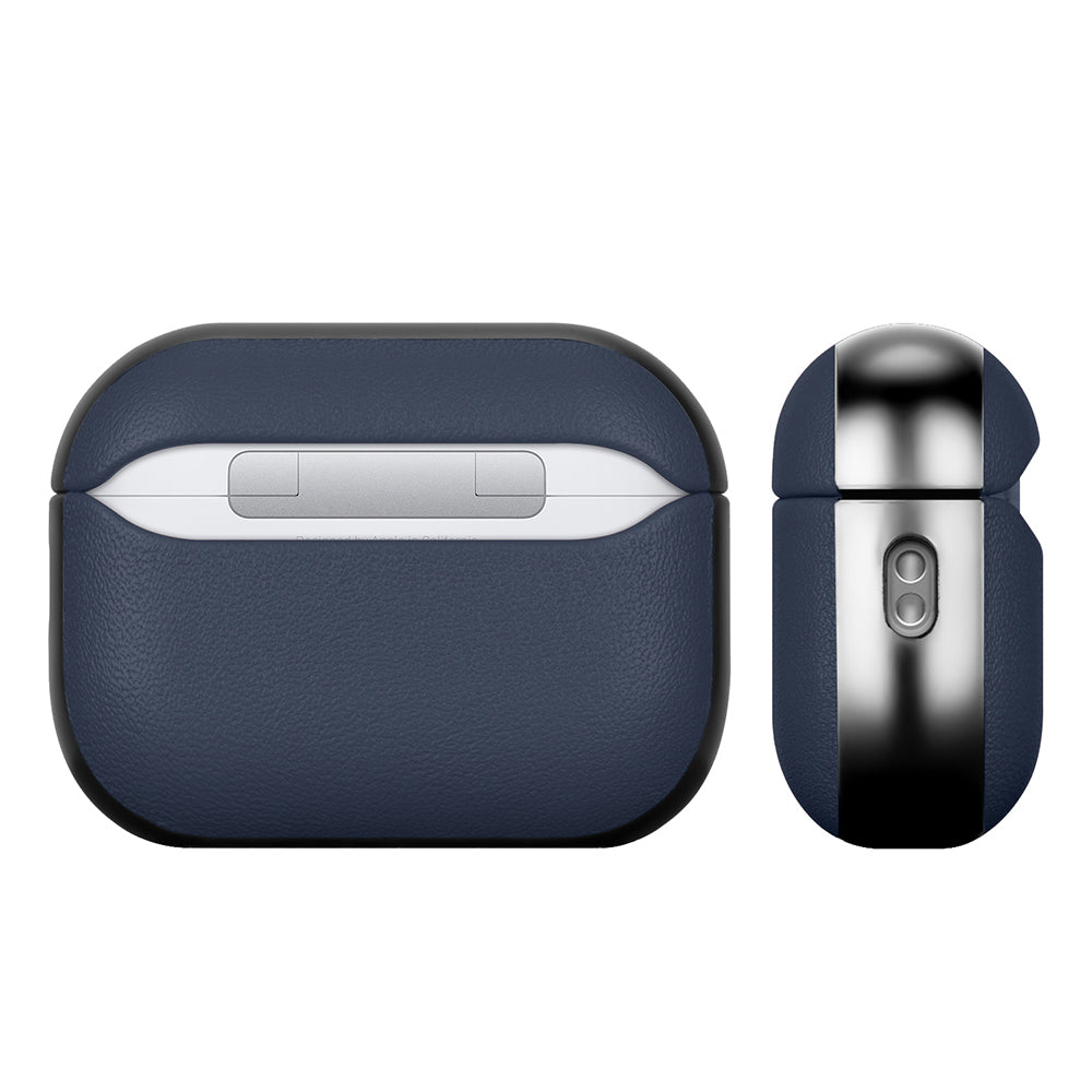 AirPods Pro 3 Kılıf M-Safe Şarj Özellikli Mutural Poying Serisi Deri Tasarımlı Kılıf