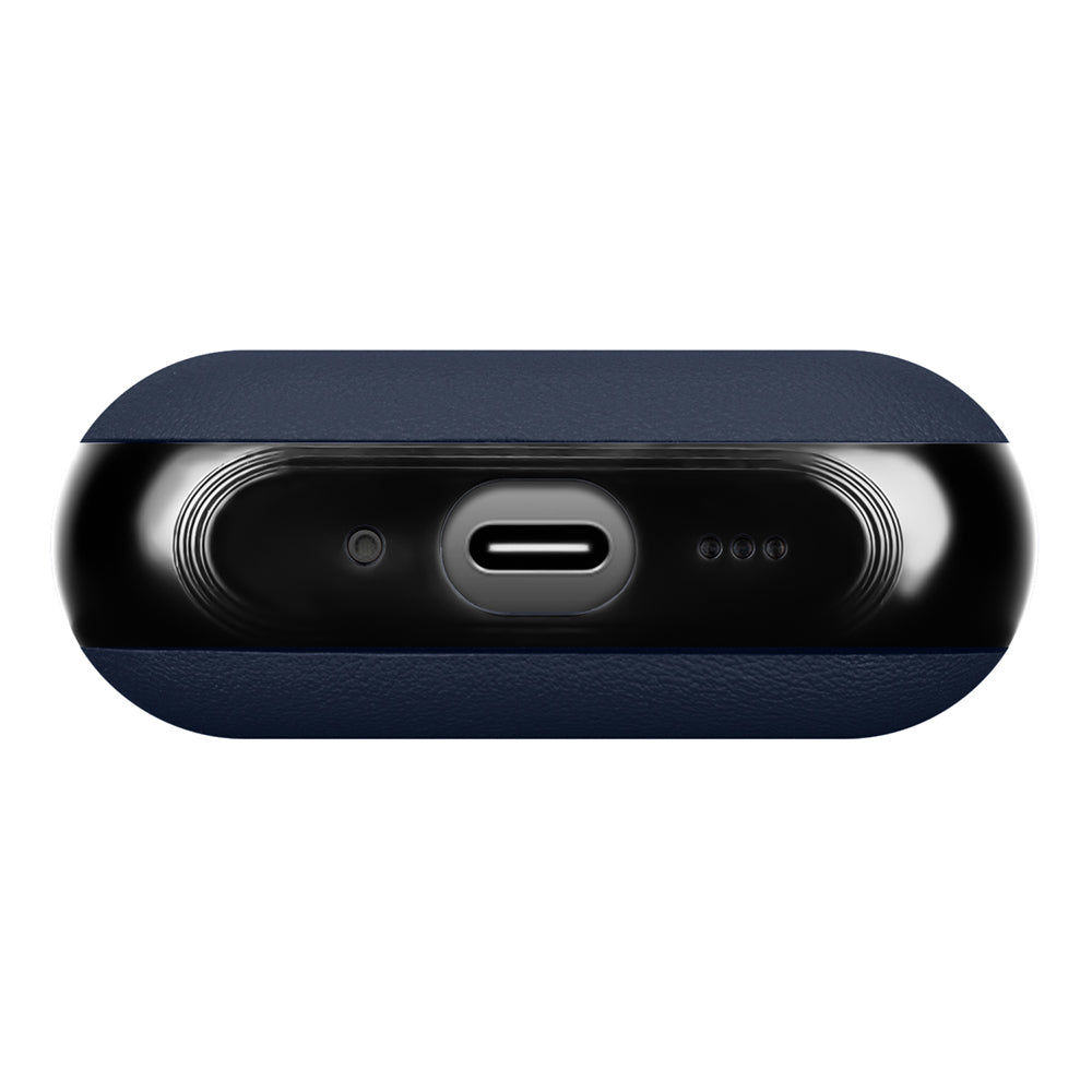 AirPods Pro 3 Kılıf M-Safe Şarj Özellikli Mutural Poying Serisi Deri Tasarımlı Kılıf