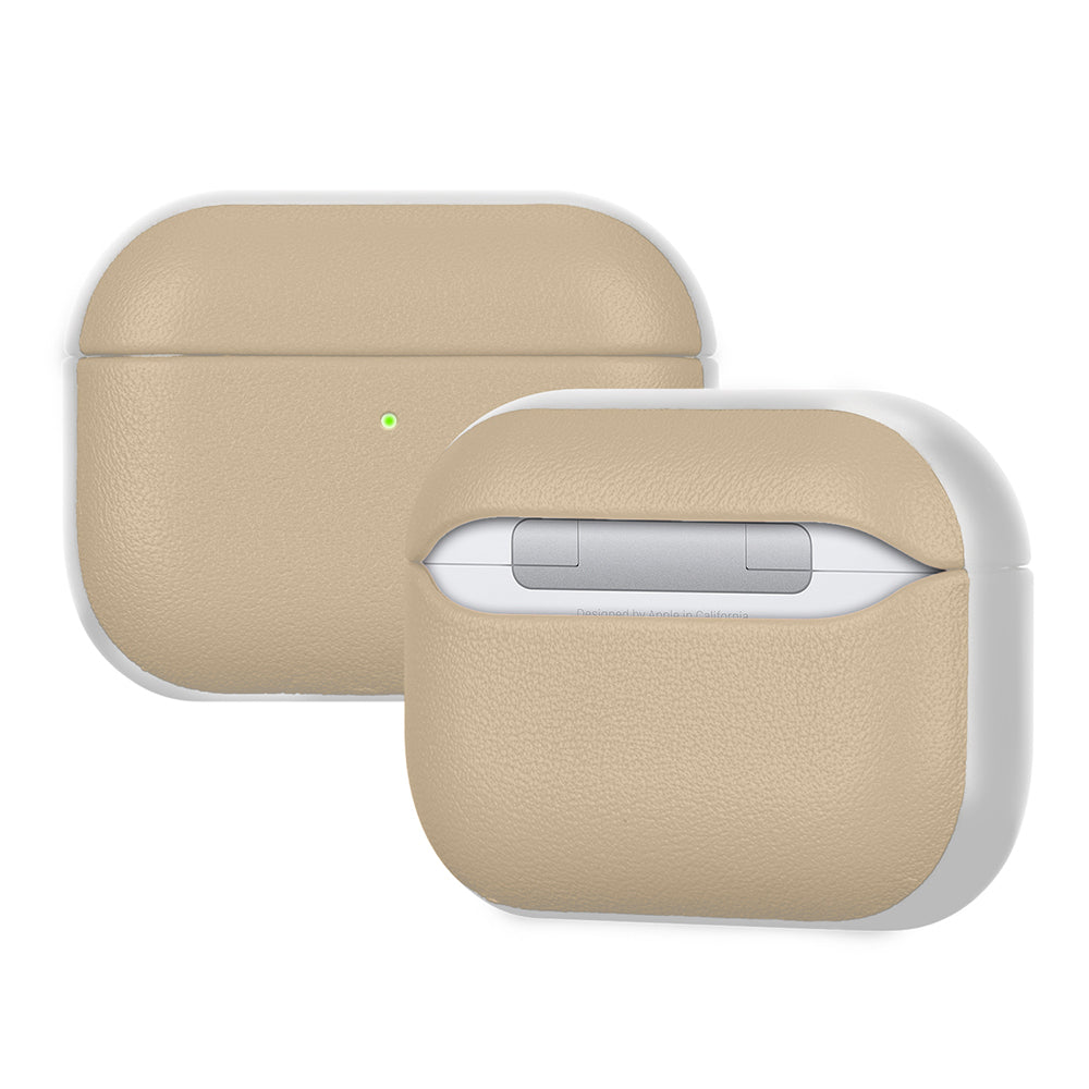 AirPods Pro 3 Kılıf M-Safe Şarj Özellikli Mutural Poying Serisi Deri Tasarımlı Kılıf