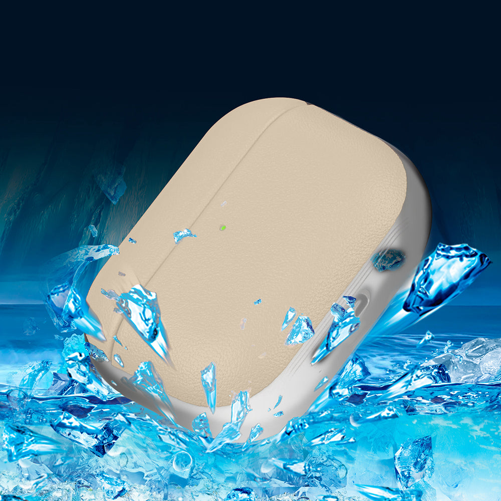 AirPods Pro 3 Kılıf M-Safe Şarj Özellikli Mutural Poying Serisi Deri Tasarımlı Kılıf