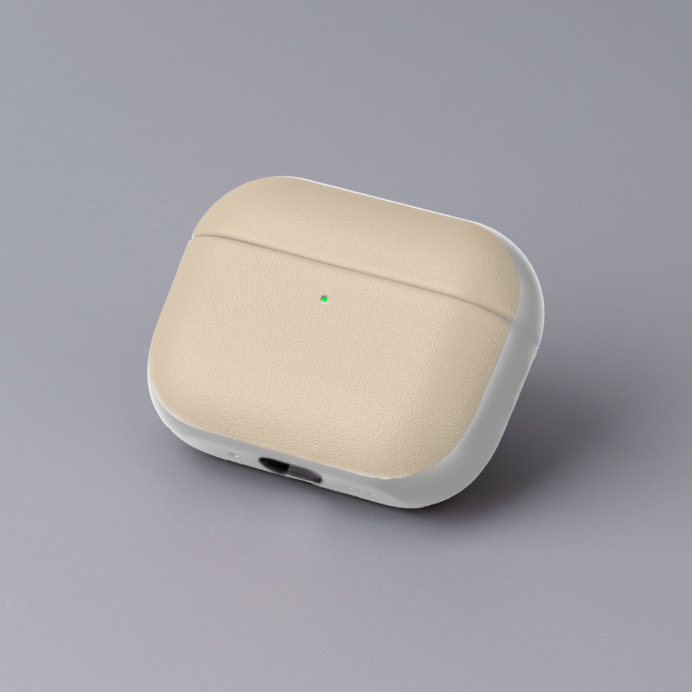 AirPods Pro 3 Kılıf M-Safe Şarj Özellikli Mutural Poying Serisi Deri Tasarımlı Kılıf