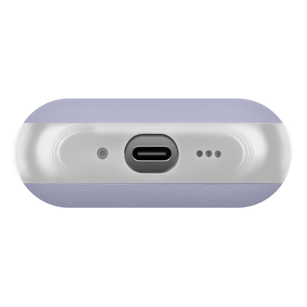 AirPods Pro 3 Kılıf M-Safe Şarj Özellikli Mutural Poying Serisi Deri Tasarımlı Kılıf