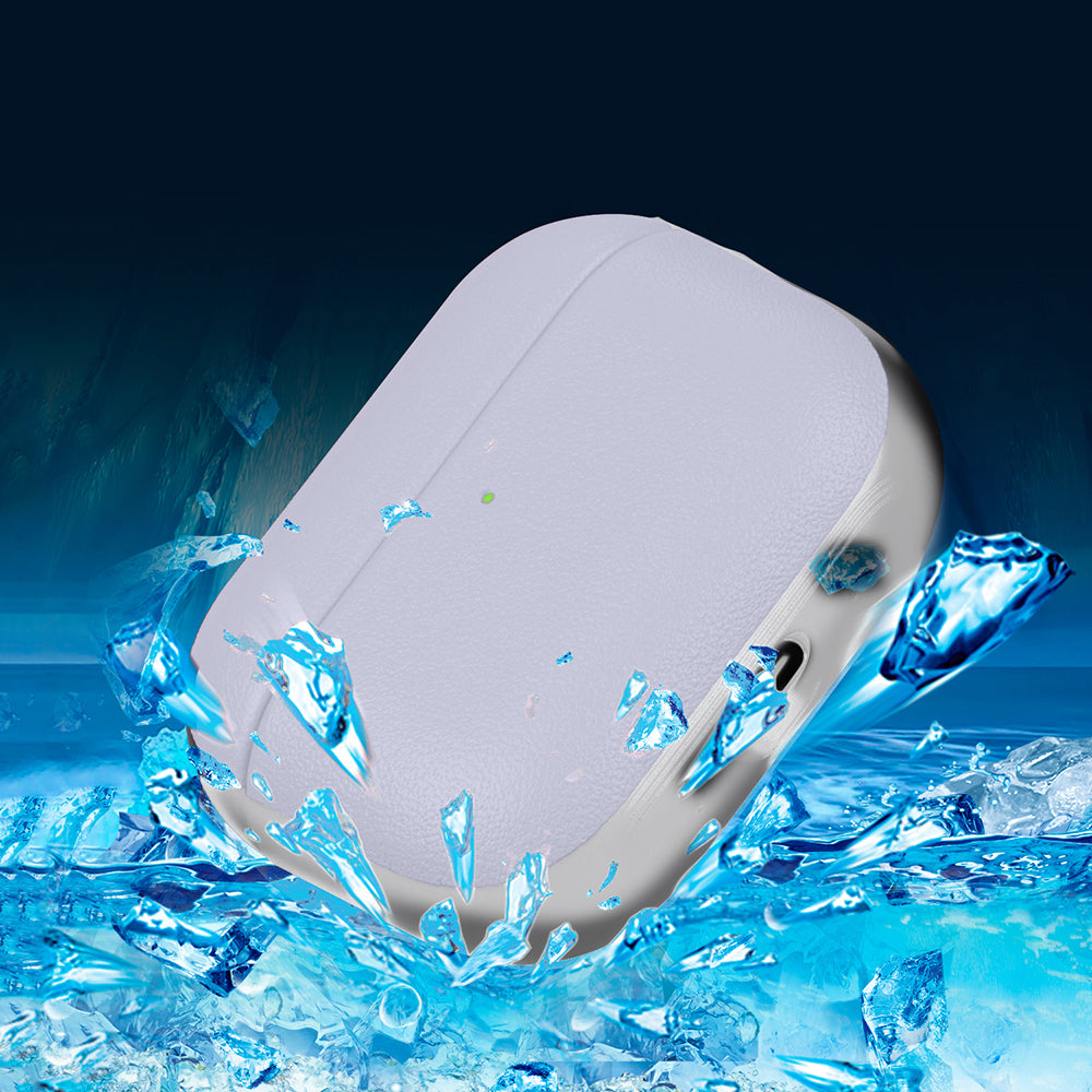 AirPods Pro 3 Kılıf M-Safe Şarj Özellikli Mutural Poying Serisi Deri Tasarımlı Kılıf
