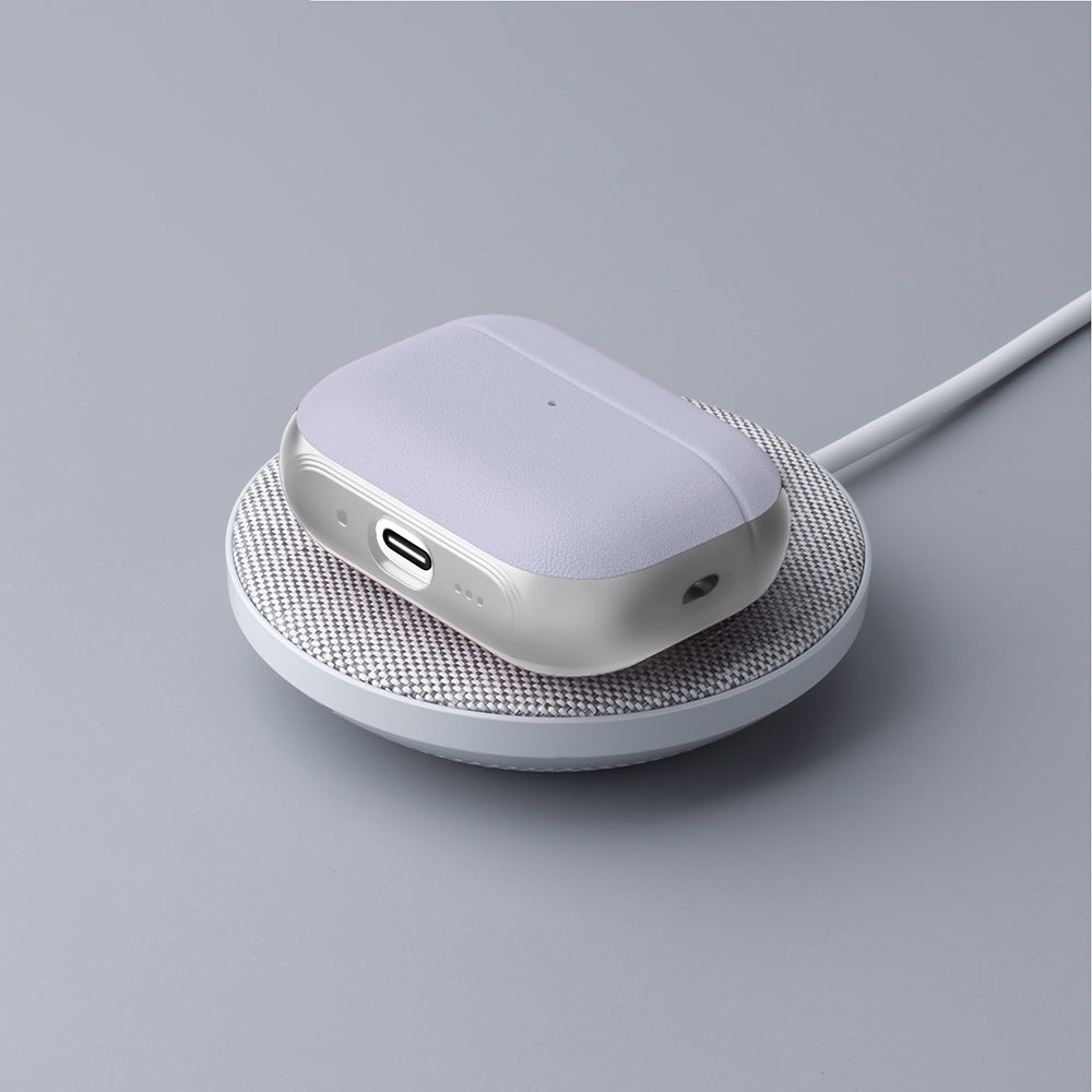 AirPods Pro 3 Kılıf M-Safe Şarj Özellikli Mutural Poying Serisi Deri Tasarımlı Kılıf