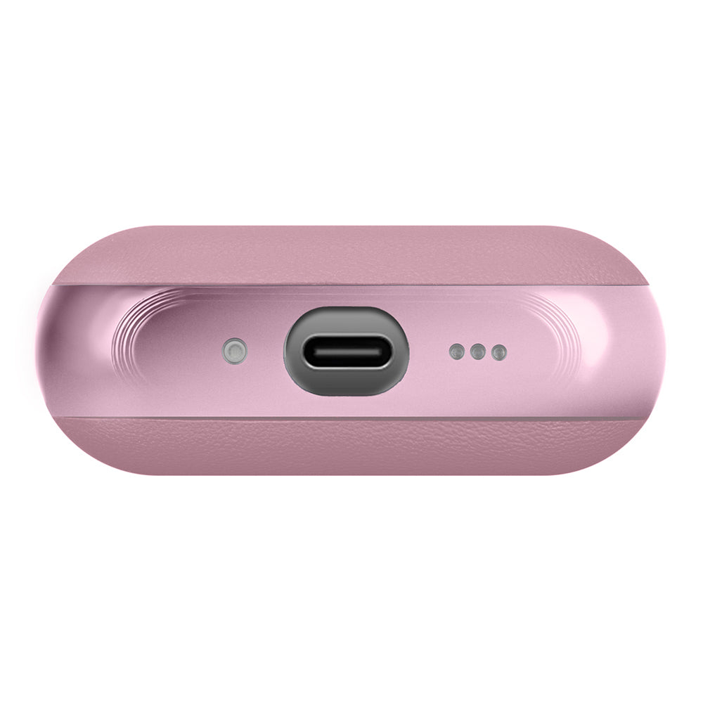 AirPods Pro 3 Kılıf M-Safe Şarj Özellikli Mutural Poying Serisi Deri Tasarımlı Kılıf