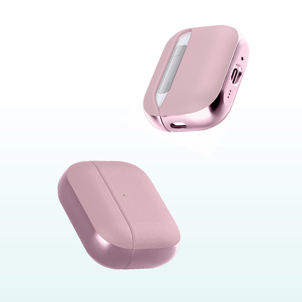 AirPods Pro 3 Kılıf M-Safe Şarj Özellikli Mutural Poying Serisi Deri Tasarımlı Kılıf
