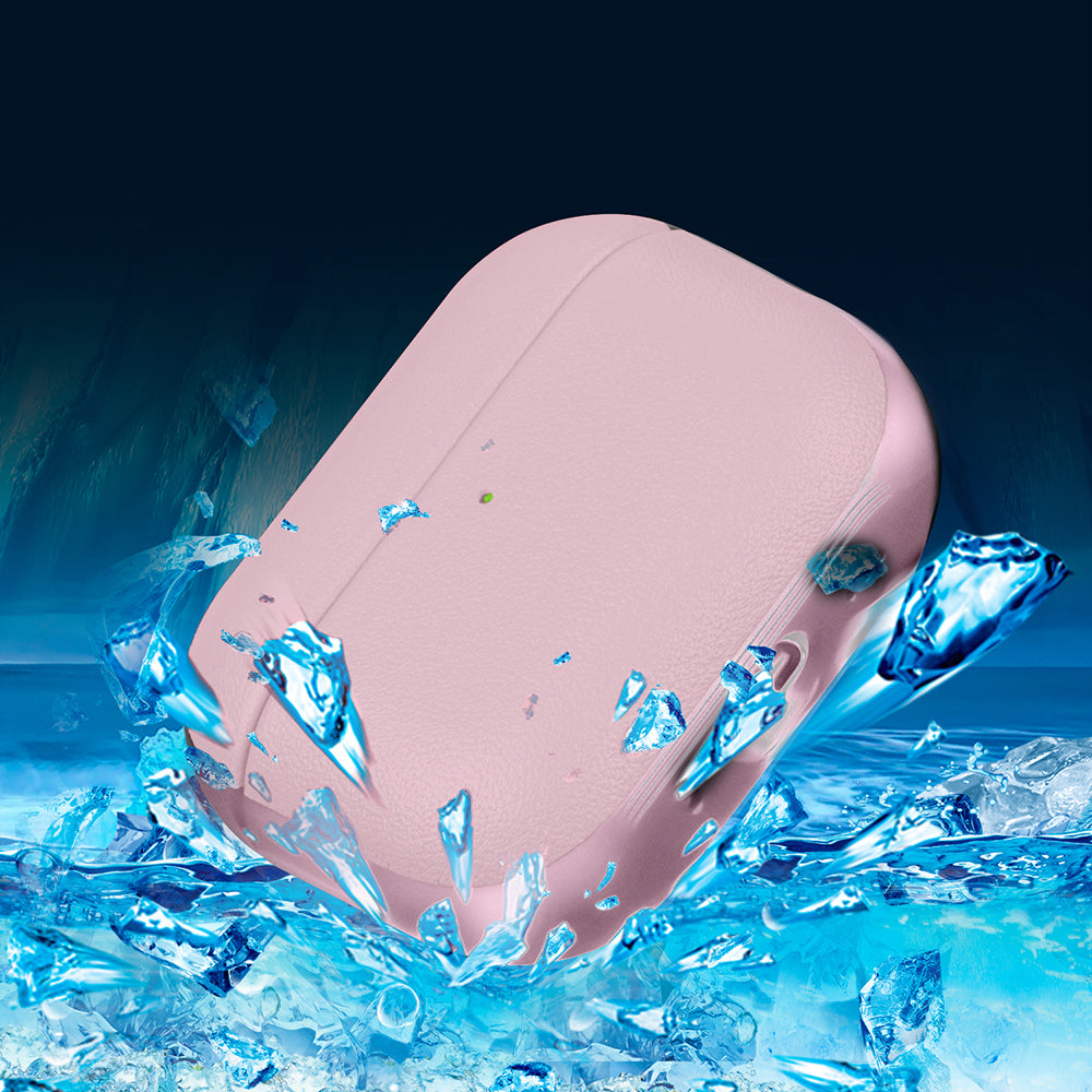 AirPods Pro 3 Kılıf M-Safe Şarj Özellikli Mutural Poying Serisi Deri Tasarımlı Kılıf