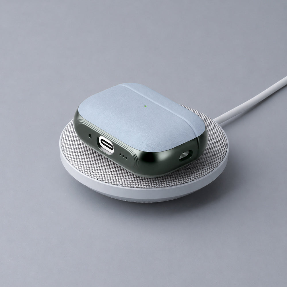 AirPods Pro 3 Kılıf M-Safe Şarj Özellikli Mutural Poying Serisi Deri Tasarımlı Kılıf