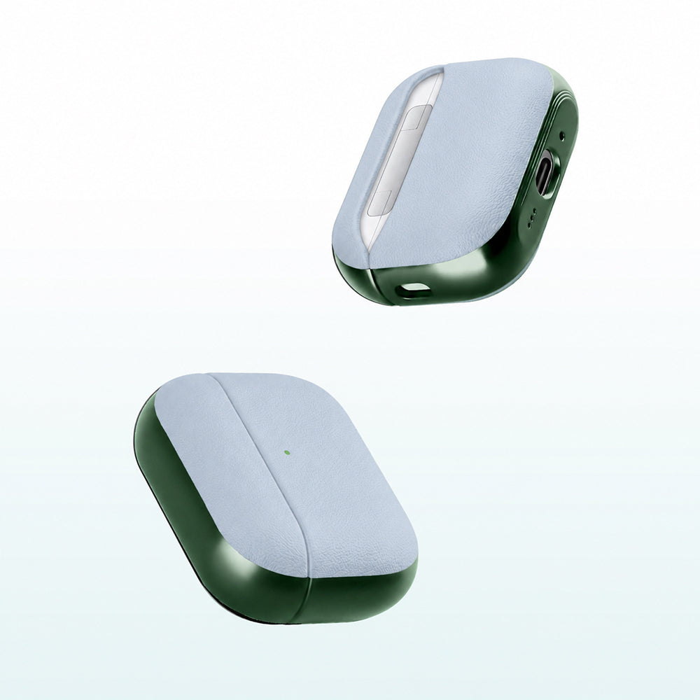 AirPods Pro 3 Kılıf M-Safe Şarj Özellikli Mutural Poying Serisi Deri Tasarımlı Kılıf