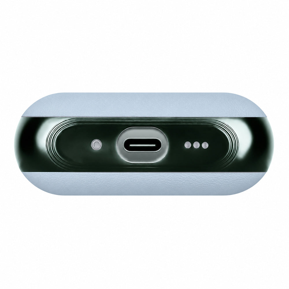 AirPods Pro 3 Kılıf M-Safe Şarj Özellikli Mutural Poying Serisi Deri Tasarımlı Kılıf