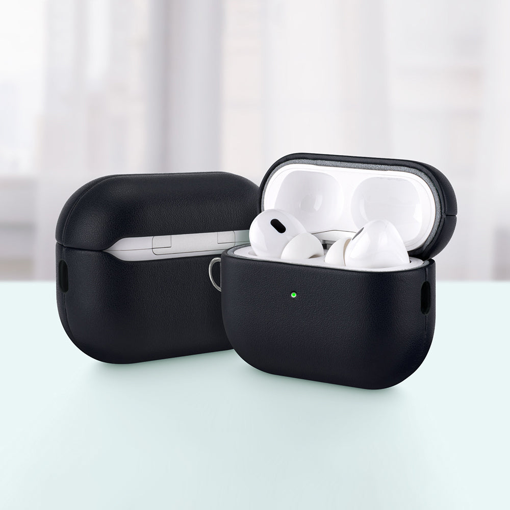 AirPods Pro 3 Kılıf M-Safe Şarj Özellikli Mutural Yahu Serisi Deri Tasarımlı Kılıf