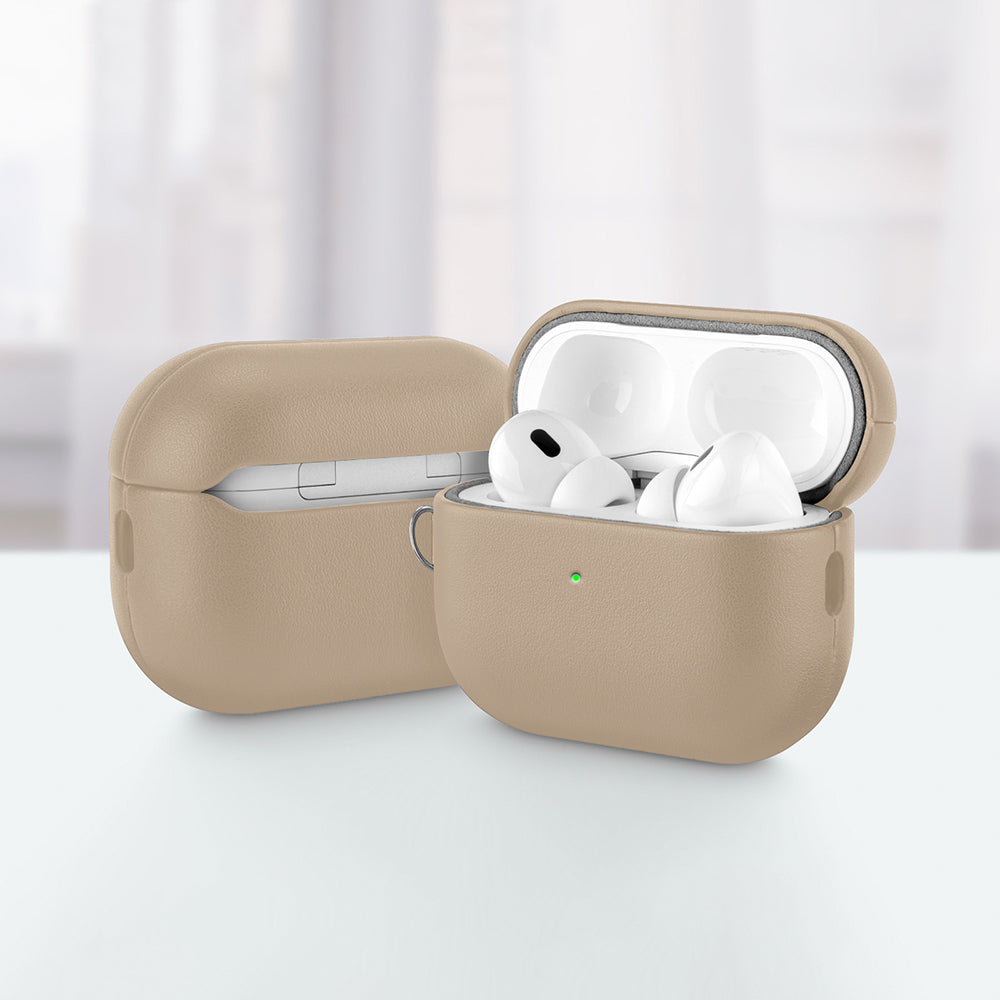 AirPods Pro 3 Kılıf M-Safe Şarj Özellikli Mutural Yahu Serisi Deri Tasarımlı Kılıf