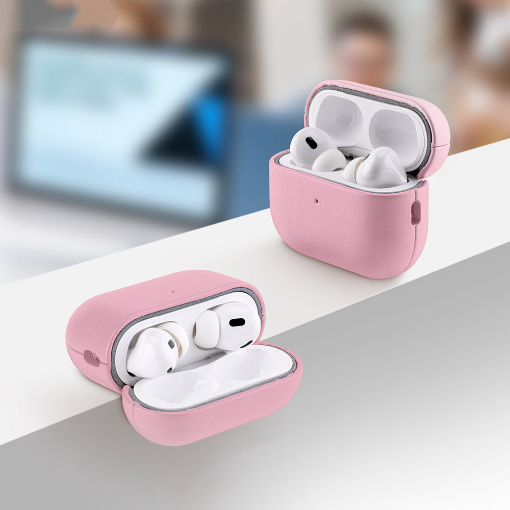 AirPods Pro 3 Kılıf M-Safe Şarj Özellikli Mutural Yahu Serisi Deri Tasarımlı Kılıf