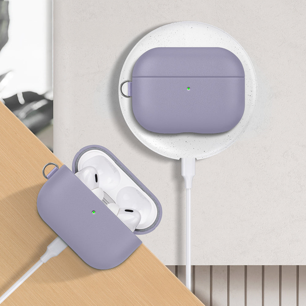 AirPods Pro 3 Kılıf M-Safe Şarj Özellikli Mutural Yahu Serisi Deri Tasarımlı Kılıf