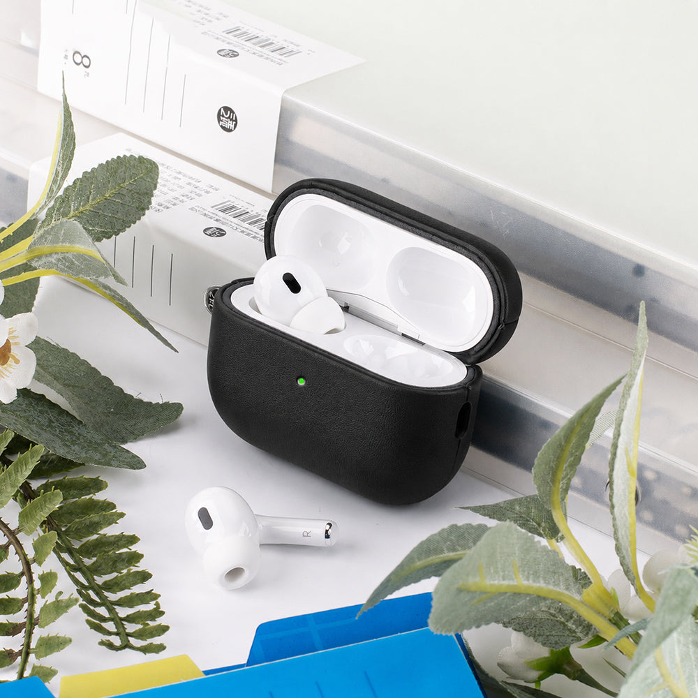 AirPods Pro 3 Kılıf M-Safe Şarj Özellikli Mutural Yahu Serisi Deri Tasarımlı Kılıf