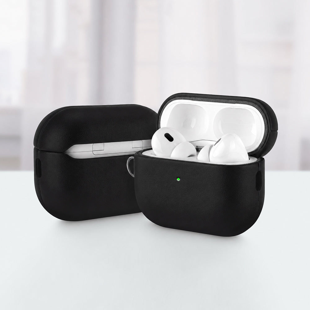 AirPods Pro 3 Kılıf M-Safe Şarj Özellikli Mutural Yahu Serisi Deri Tasarımlı Kılıf
