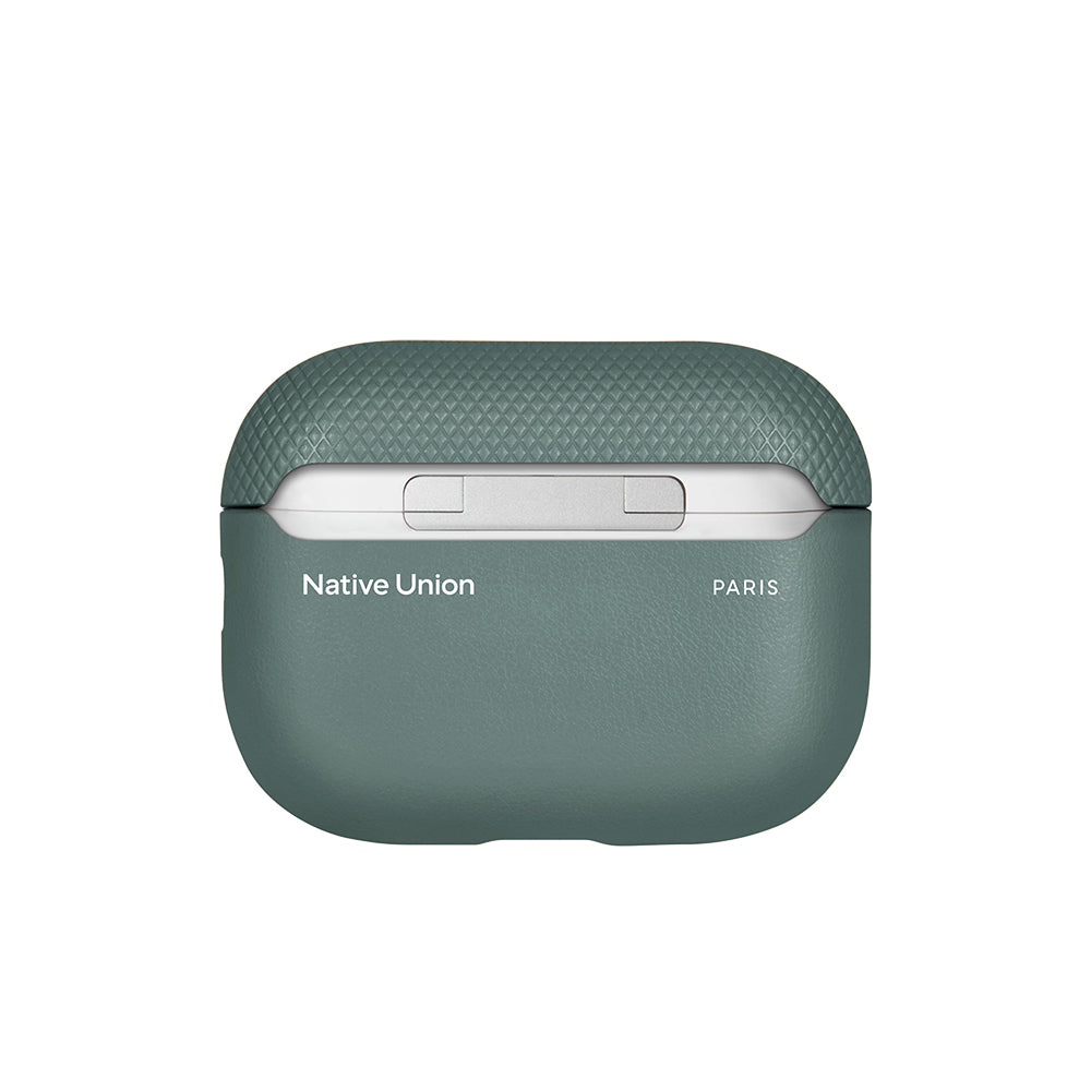 AirPods Pro 3 Kılıf Qi M-Safe Şarj Özellikli Native Union Classic Serisi Suni Deri Kılıf
