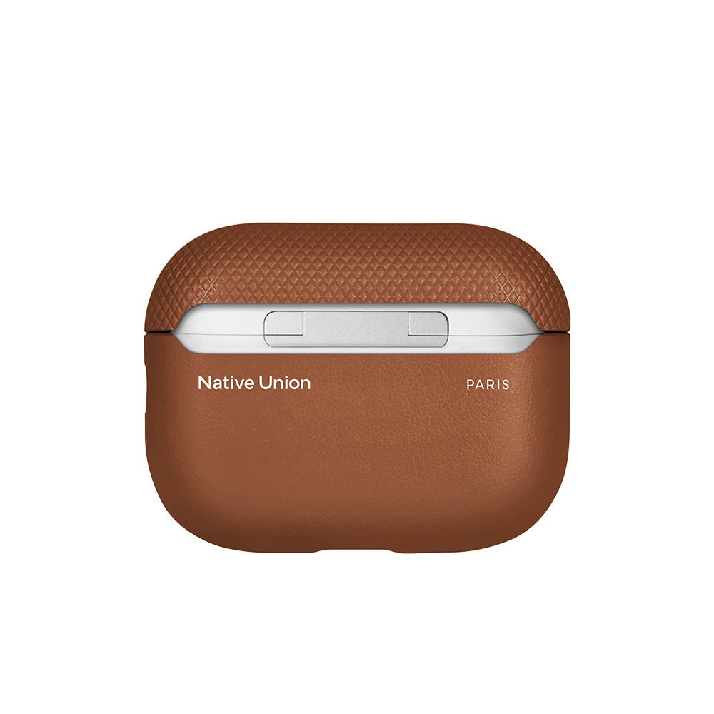 AirPods Pro 3 Kılıf Qi M-Safe Şarj Özellikli Native Union Classic Serisi Suni Deri Kılıf