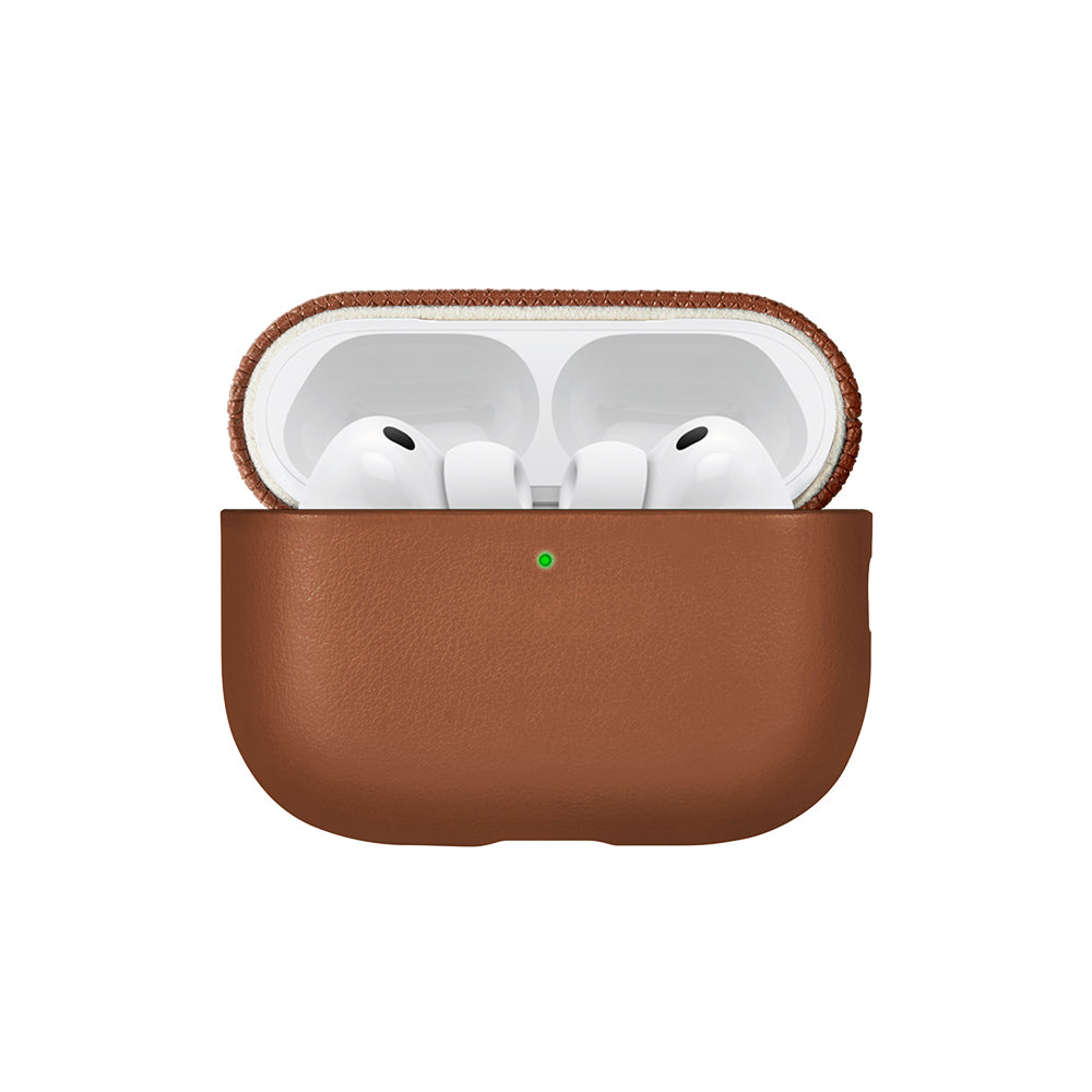 AirPods Pro 3 Kılıf Qi M-Safe Şarj Özellikli Native Union Classic Serisi Suni Deri Kılıf