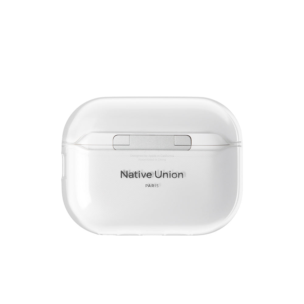 AirPods Pro 3 Kılıf Qi M-Safe Şarj Özellikli Native Union Clear Serisi Silikon Kılıf