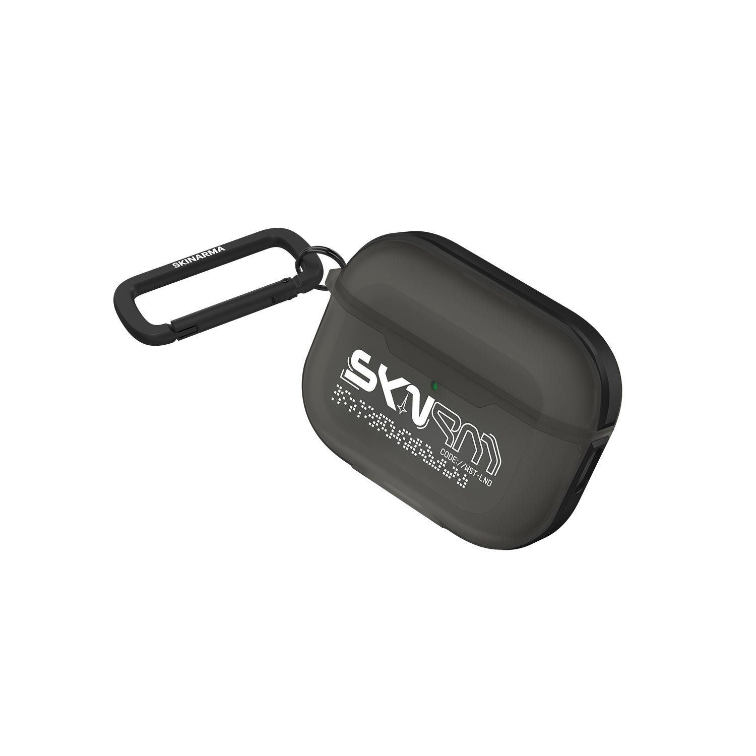 Airpods Pro 3 Kılıf Skinarma Transparan Mat Tasarım Kinzoku Kılıf