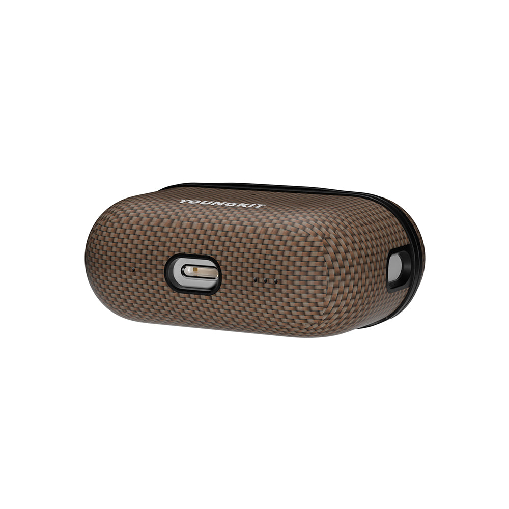 Airpods Pro Kılıf M-safe Şarj Özellikli Aramid Fiber Youngkit 1500D Kevlar Extreme Wing Serisi Kılıf