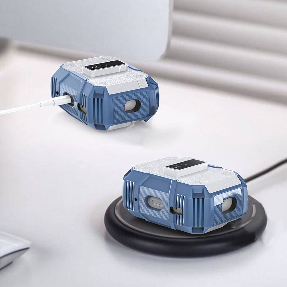 Airpods Pro Zore Airbag 35 Darbelere Karşı Dayanıklı Düğmeli Kılıf