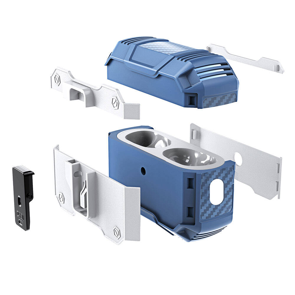 Airpods Pro Zore Airbag 35 Darbelere Karşı Dayanıklı Düğmeli Kılıf