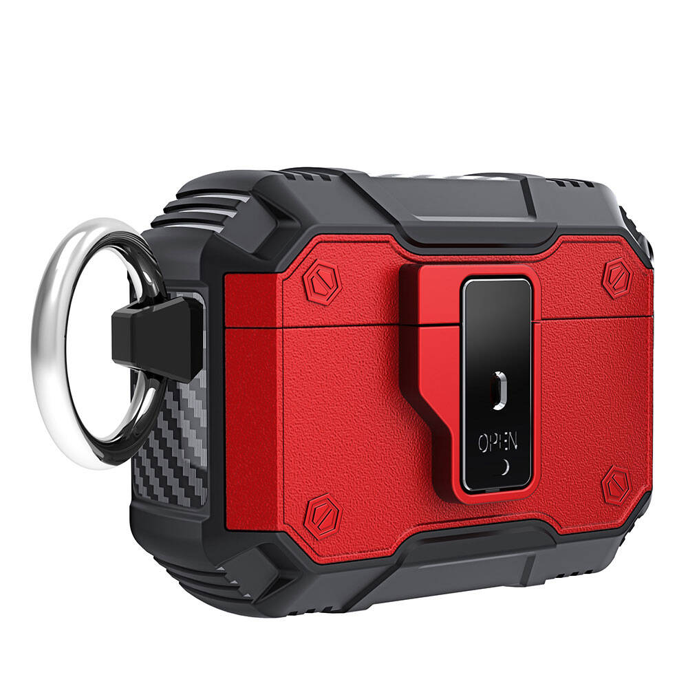 Airpods Pro Zore Airbag 35 Darbelere Karşı Dayanıklı Düğmeli Kılıf