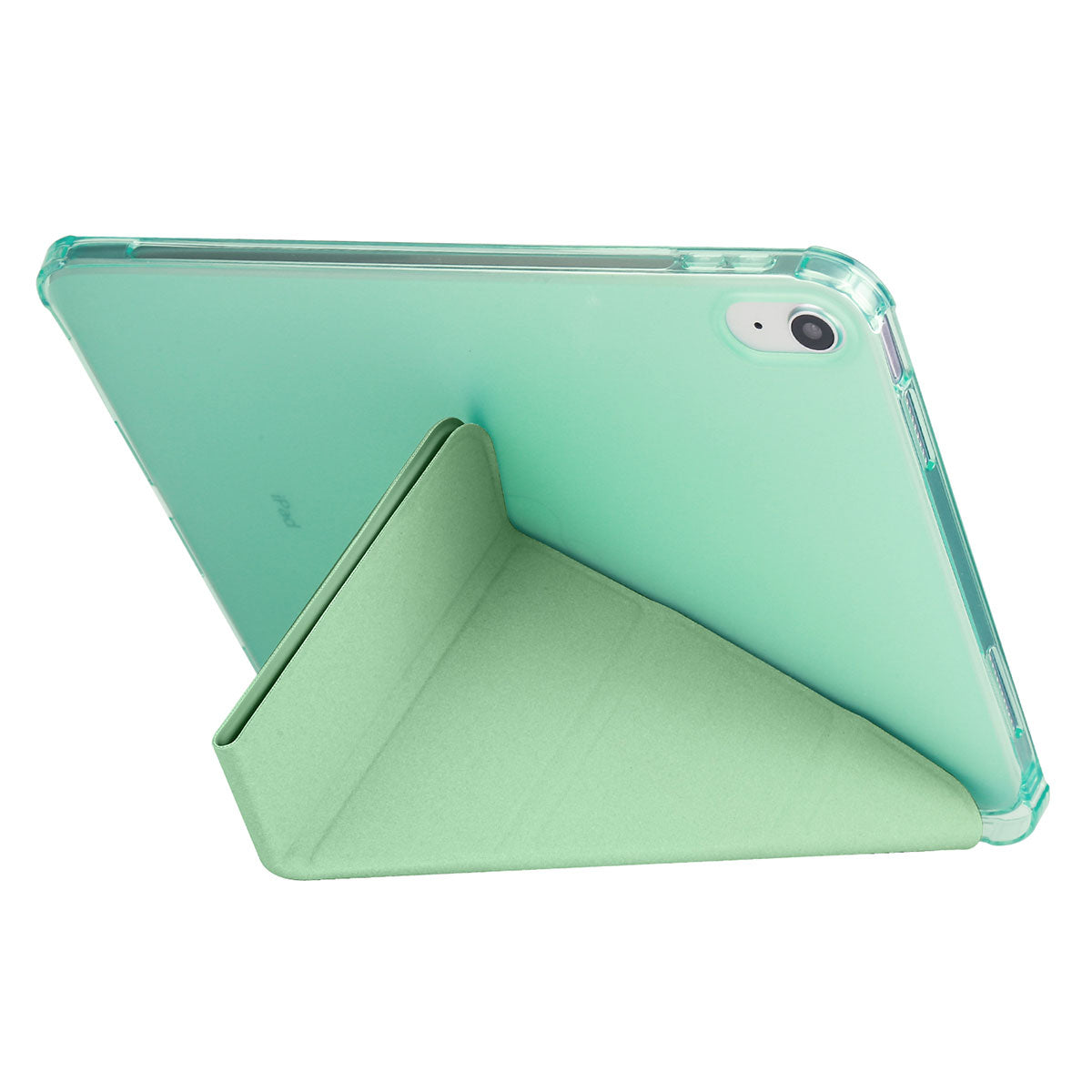 iPad 10.9 2022 (10.Nesil) Kılıf Zore Tri Folding Kalem Bölmeli Standlı Kılıf