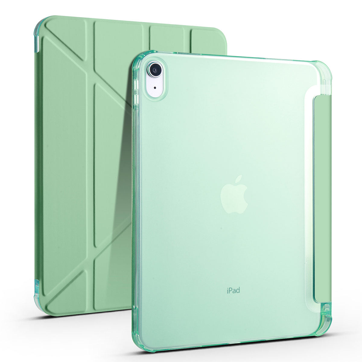 iPad 10.9 2022 (10.Nesil) Kılıf Zore Tri Folding Kalem Bölmeli Standlı Kılıf