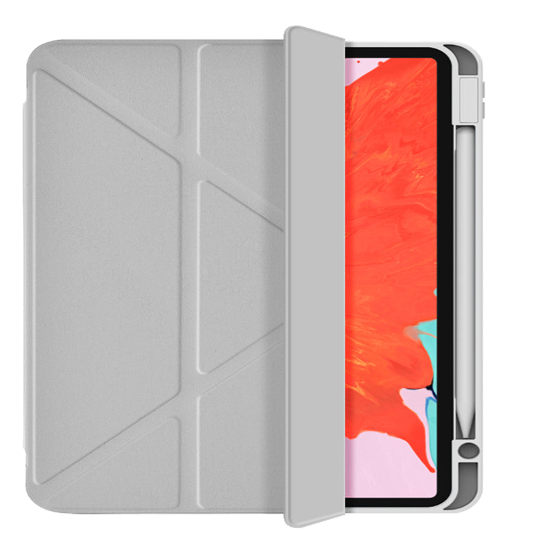 iPad 10.9 2022 (10.Nesil) Wiwu 360° Dönebilen Standlı Magnetik Koruyucu Tablet Kılıfı