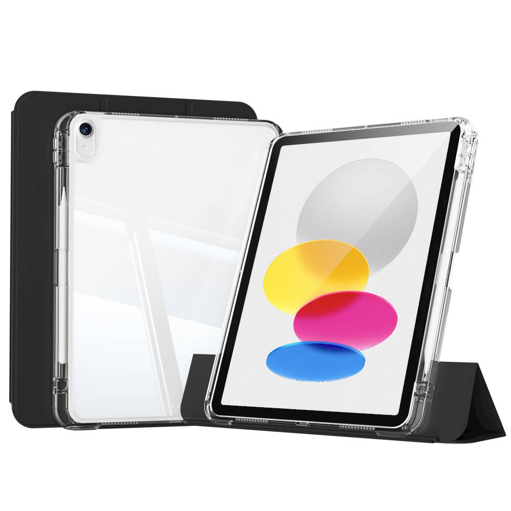 iPad 11.Nesil 2025 Kılıf Magnetik Ayrılabilen Airbagli Zore Sliding Tablet Kılıfı