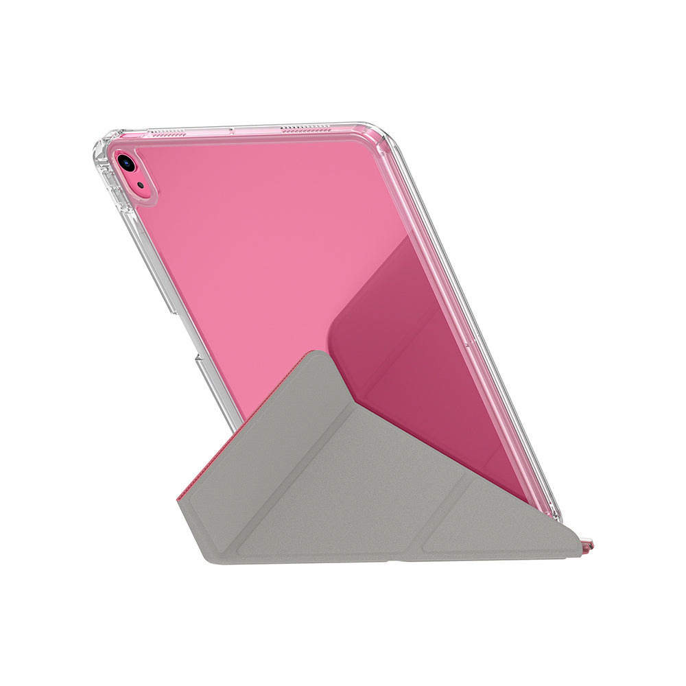 iPad 11.Nesil 2025 Kılıf Skinarma Kalemlikli Arkası Şeffaf Standlı Magnetik Zeta Kılıf