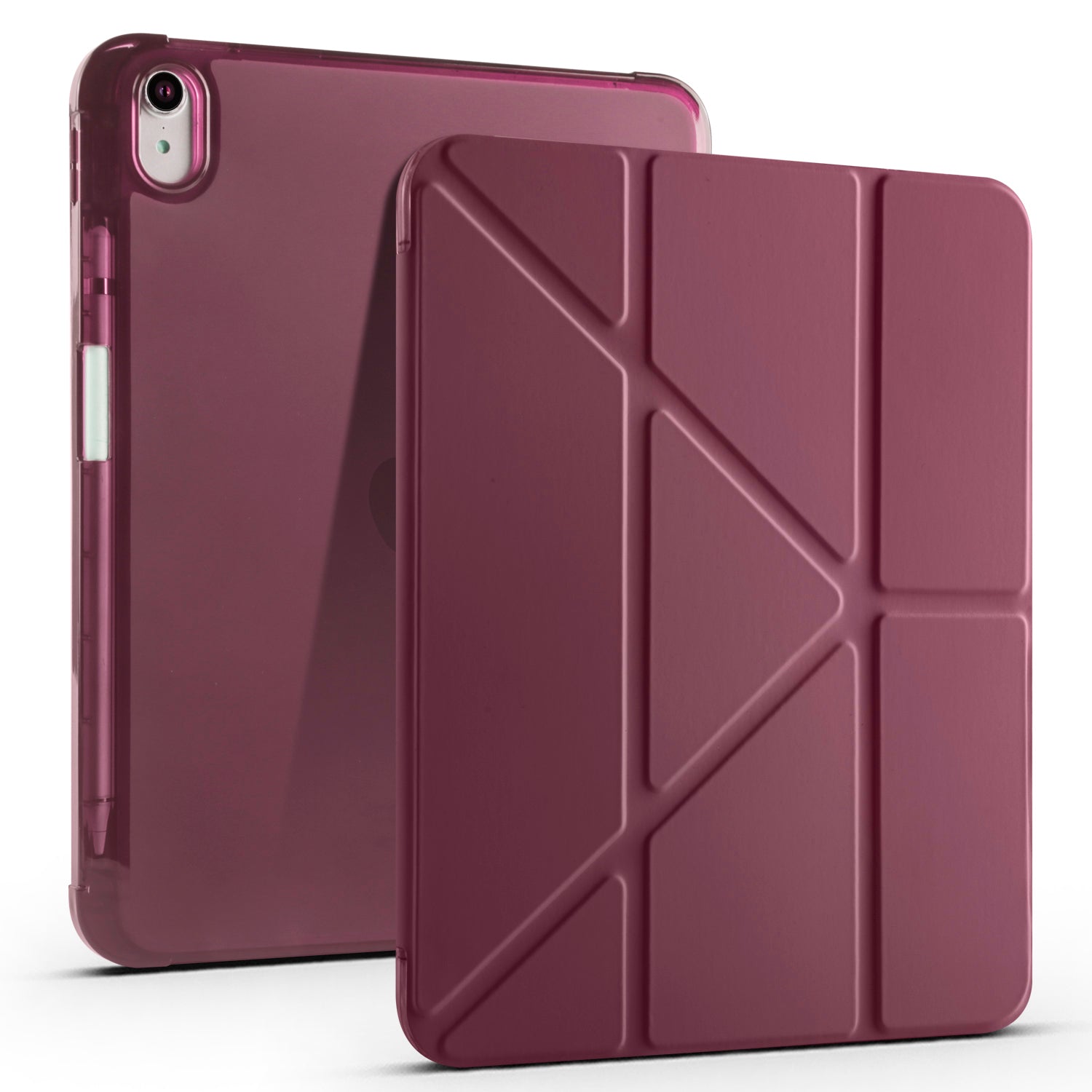 iPad 11.Nesil 2025 Kılıf Zore Tri Folding Kalem Bölmeli Standlı Kılıf