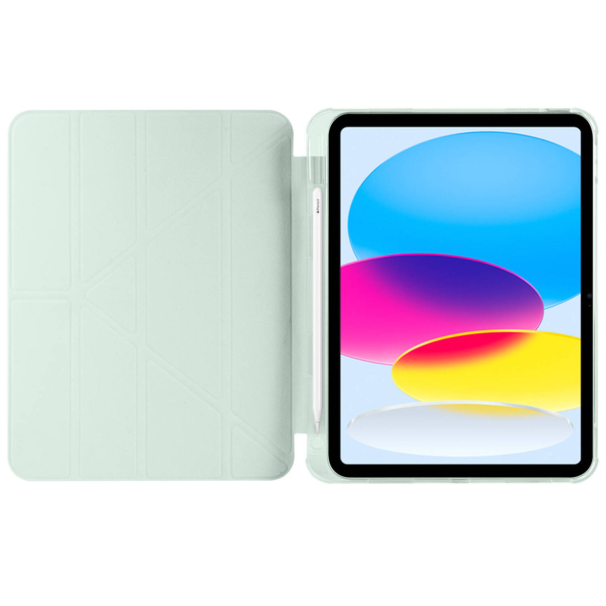 iPad 11.Nesil 2025 Kılıf Zore Tri Folding Kalem Bölmeli Standlı Kılıf