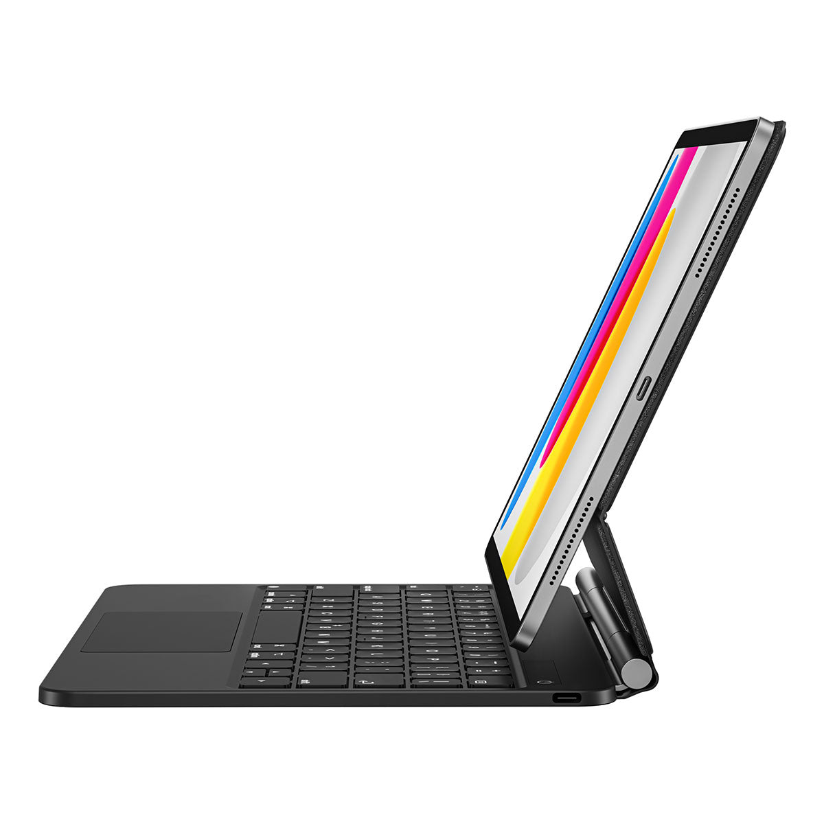 iPad 11.Nesil 2025 Klavyeli Kılıf Touchpad Klavye Aydınlatmalı Wiwu KX005 Keyboard