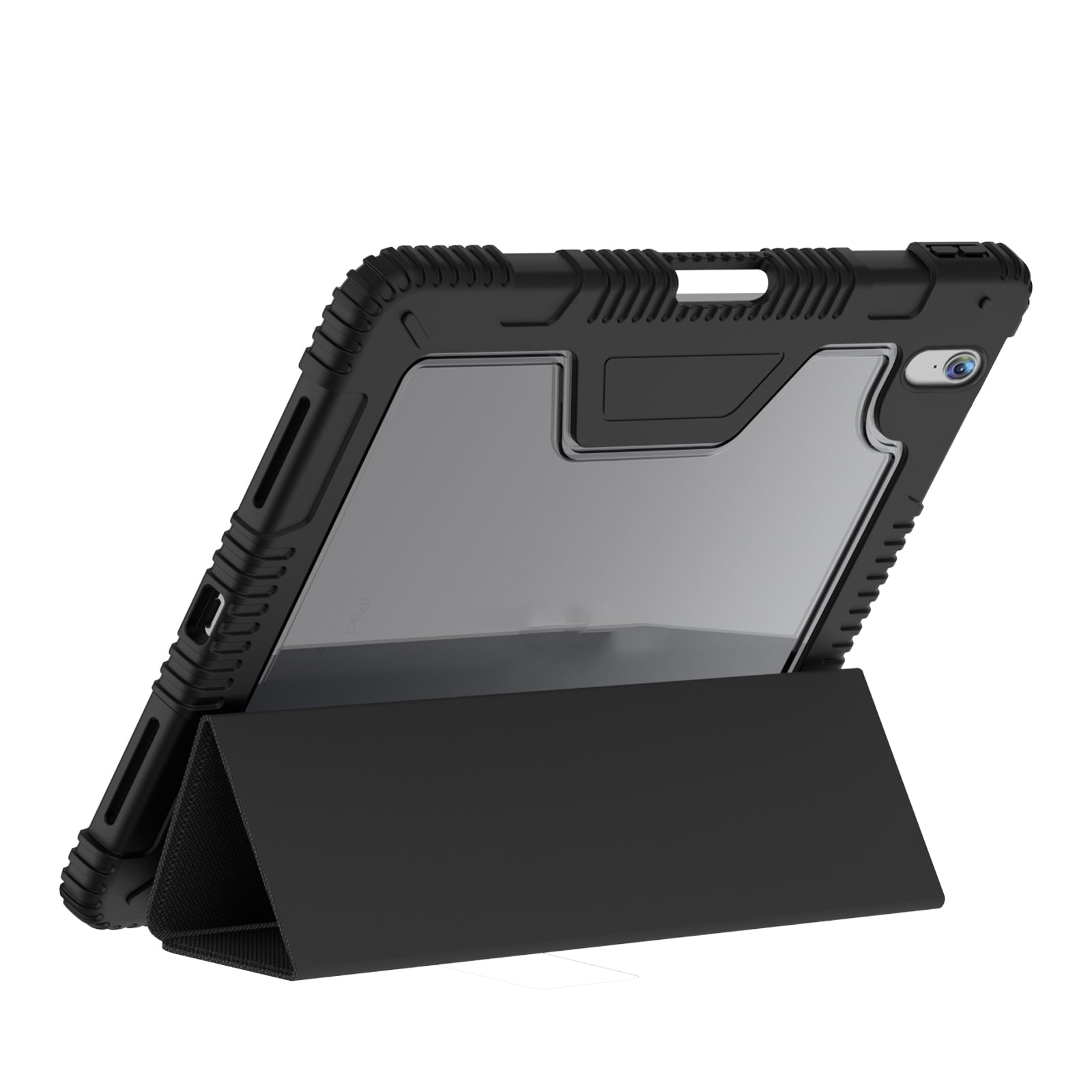 iPad 11.Nesil 2025 Raptic Armor Serisi Airbagli Katlanabilir Standlı Smart Cover Kılıf