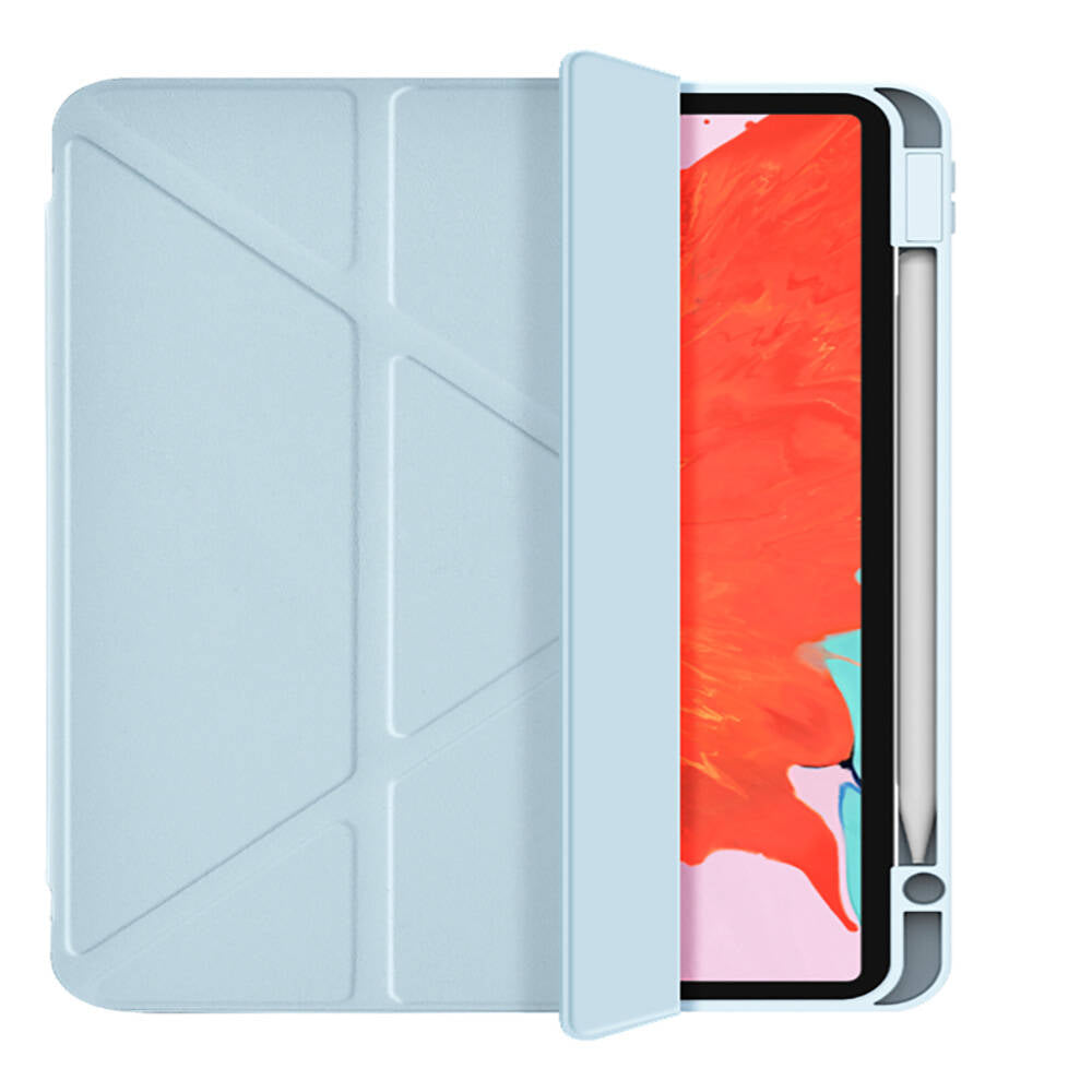 iPad 11.Nesil 2025 Wiwu 360° Dönebilen Standlı Magnetik Koruyucu Tablet Kılıfı