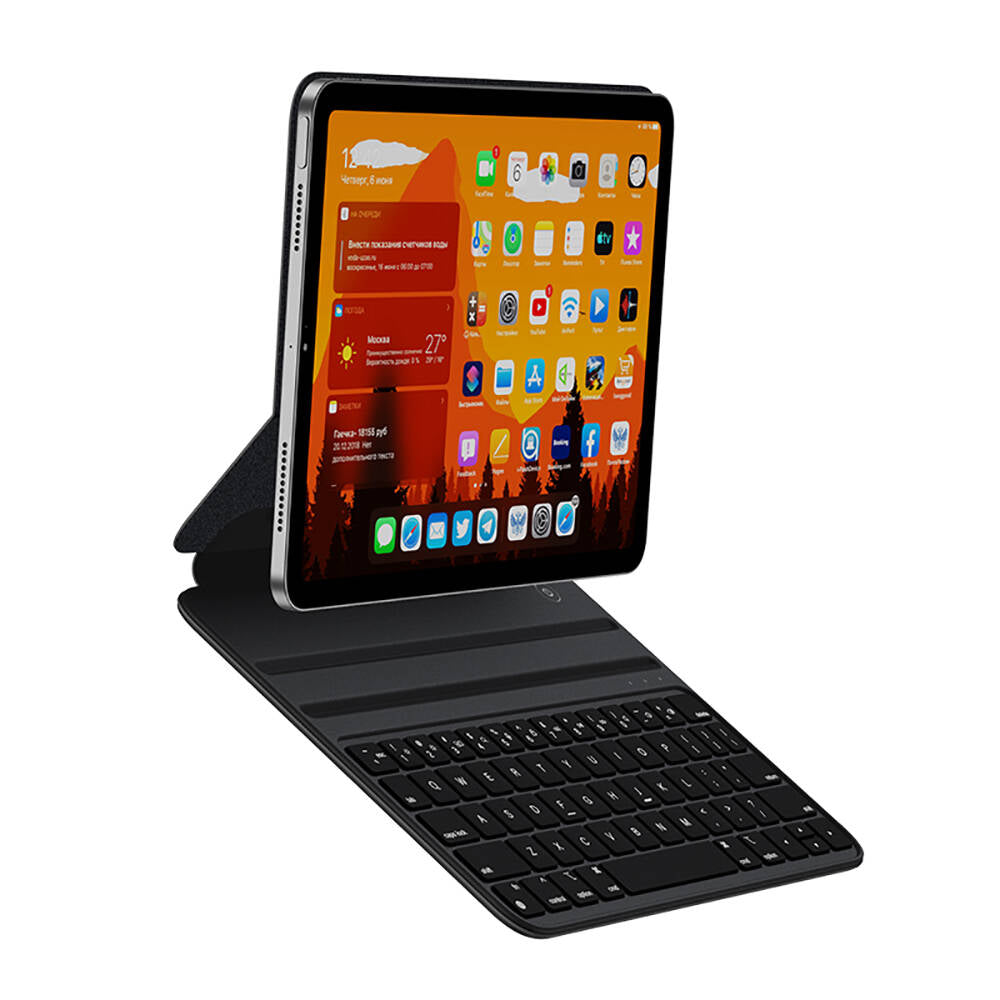 iPad 11.Nesil 2025 Wiwu F15 Klavyeli Standlı Magnetik Kılıf