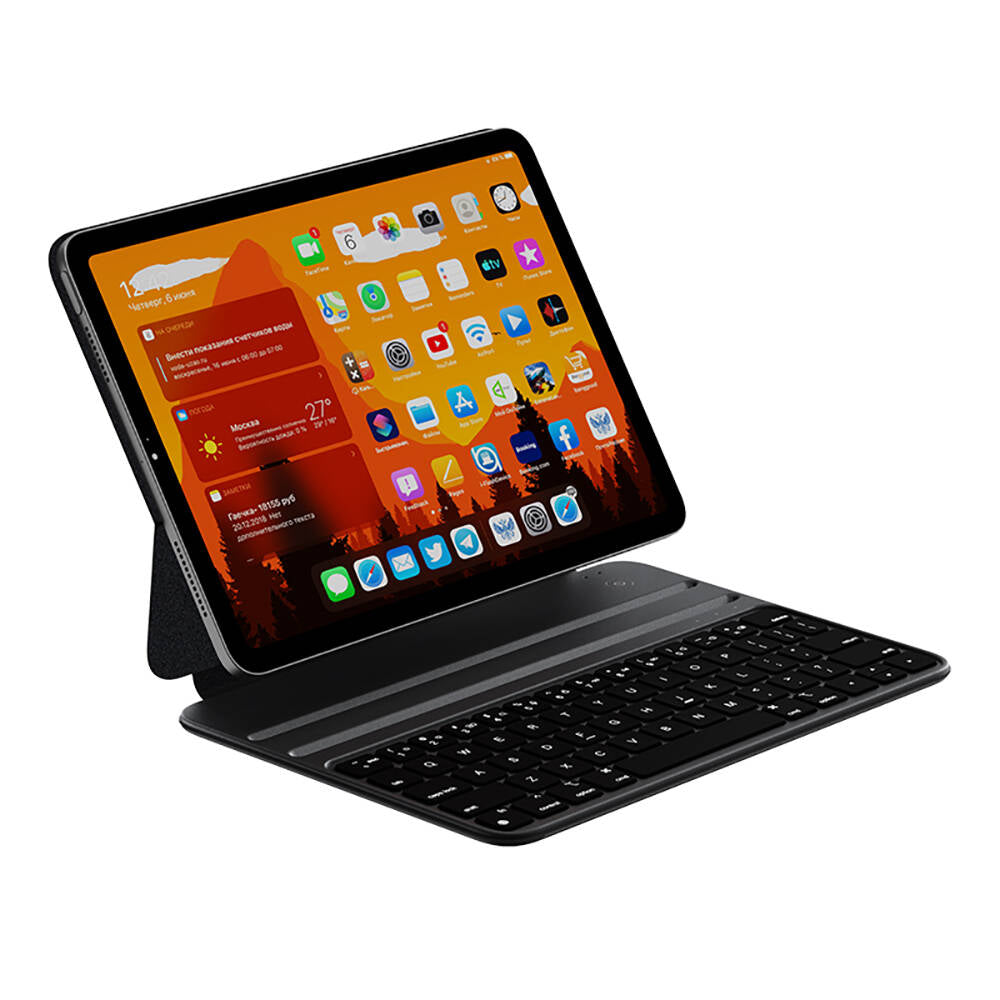 iPad 11.Nesil 2025 Wiwu F15 Klavyeli Standlı Magnetik Kılıf