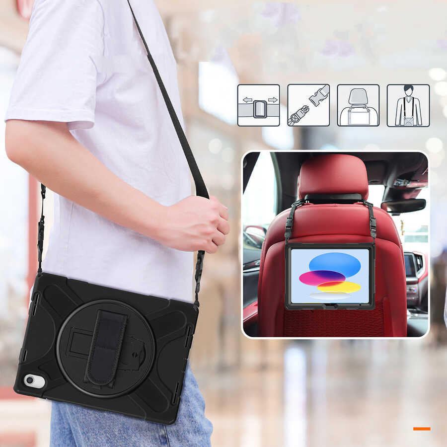 iPad 11.Nesil 2025 Zore Defender Tablet Silikon