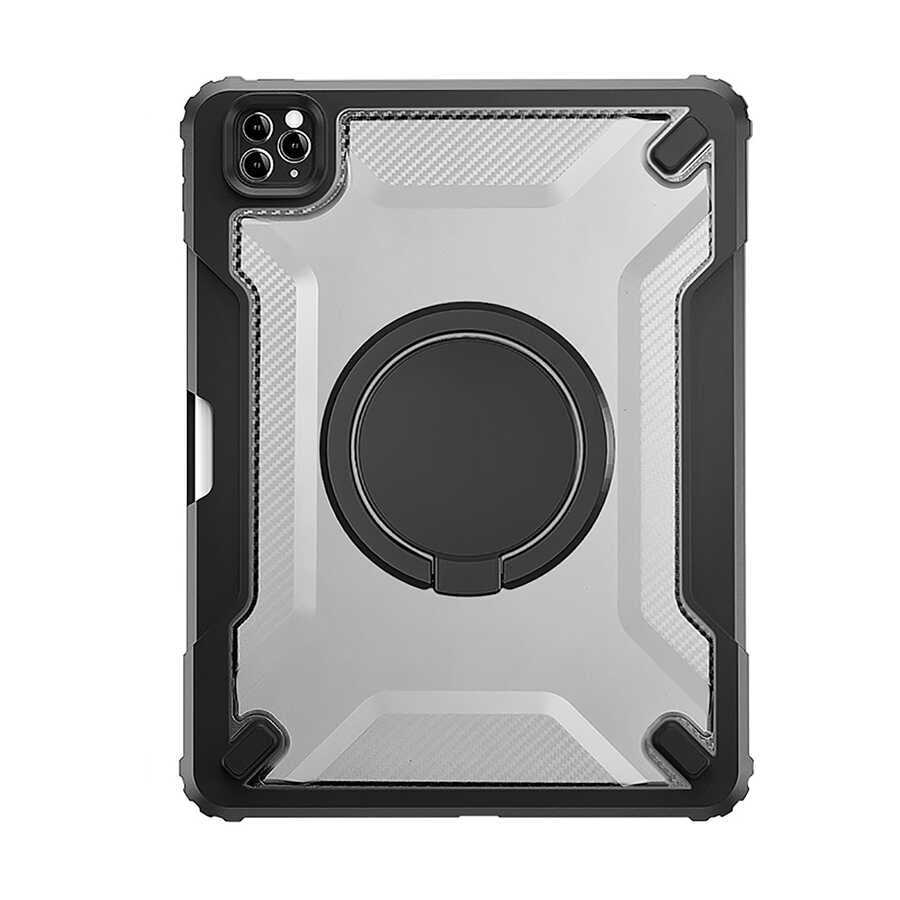 iPad Air 10.9 2020 (4.Nesil) Wiwu Mecha Dönebilen Standlı Tablet Kılıfı