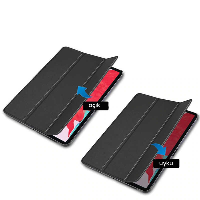 iPad Air 10.9 2020 (4.Nesil) Zore Smart Cover Standlı 1-1 Kılıf